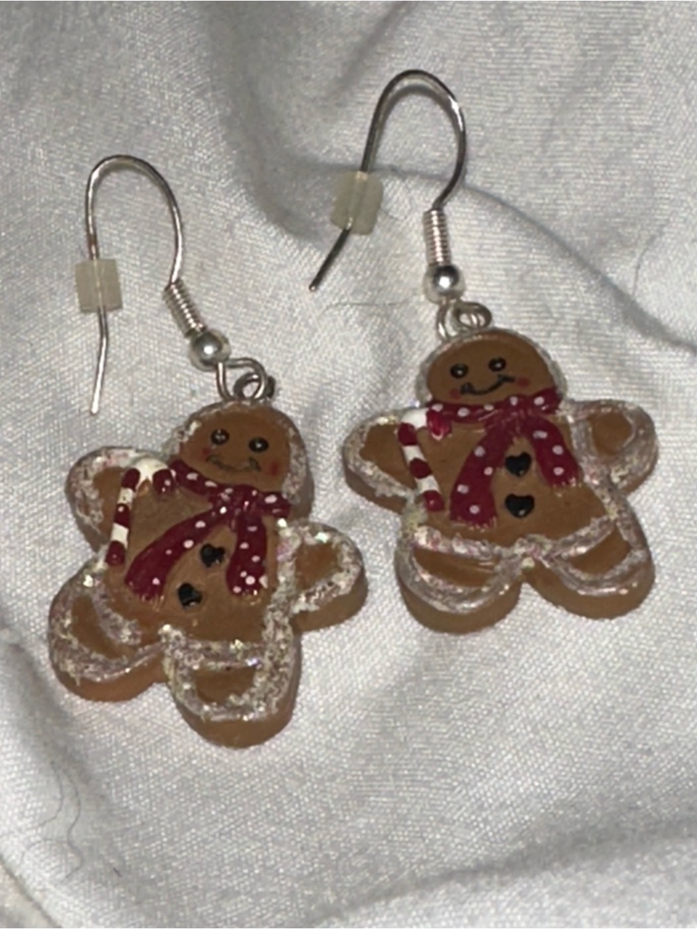 Gingerbread earrings - Picture 3 of 3